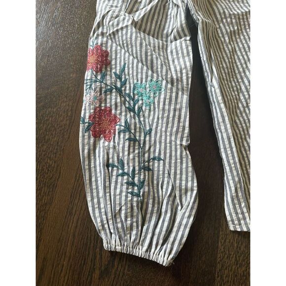 Savannah Jane Embroidered Floral Button Blouse Women’s Small Long Sleeve‎ NWT - Picture 5 of 7